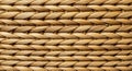 Intricate woven pattern featuring tightly interlaced fibers, creating a consistent, repeating Royalty Free Stock Photo