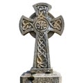 Celtic cross on transparent background Royalty Free Stock Photo