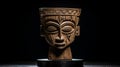 Intricately Carved Wooden Tribal Pottery: A Symbol Of African Cultural Heritage