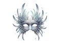 Intricately designed mask with two eye Royalty Free Stock Photo