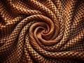 Intriguing Brown Houndstooth Pattern An Abstract Background Featuring a Surreal Dogstooth Texture for Design Royalty Free Stock Photo