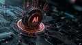 Understanding the Intersection of Timekeeping and Technology with a Clock on a Computer Circuit: A Glimpse into Artificial