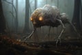 Intriguing Mysterious aliens creatures. Generate Ai