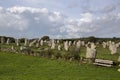 Intriguing standing stones at Carnac in Brittany, north-western France