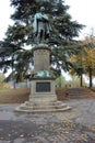 Statue of Massimo d'Azeglio in Turin Royalty Free Stock Photo