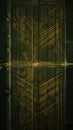 Mysterious pathways: exploring the ancient abstract labyrinth etched on the ground with enigma