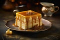 Caramel Custard Dream (AI Generated)