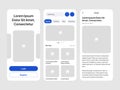 Retail Mobile App UI Design