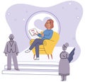 Introvert. Introversion should be seen as natural aspect of someones personality
