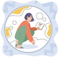 Introvert. Introverts find comfort in their own company and inner world