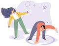 Introvert. Modest social interactions provide introverts with sense of comfort