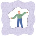 Introvert. Some introverts may feel worried about fitting into social situations