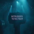 Intruders detected Royalty Free Stock Photo