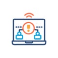 Intrusion Detection System Icon for Security