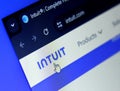 Intuit company logo Royalty Free Stock Photo