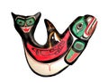 Inuit art Orca Whale Indigenous People