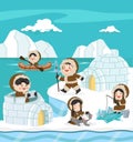 Inuit eskimo North pole Arctic