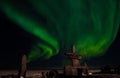 Inuit hudson bay northern lights