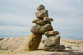 Inuit Inukshuk Royalty Free Stock Photo