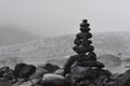 Inukshuk Royalty Free Stock Photo