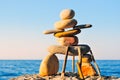 Inukshuk Royalty Free Stock Photo