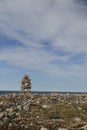 Inukshuk Inuksuk landmark near Arviat, Nunavut