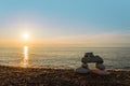 Inukshuk stones