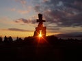 Inukshuk, Vancouver Royalty Free Stock Photo