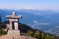 Inukshuk, Whistler, Canada Royalty Free Stock Photo
