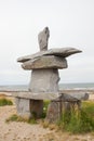 Inuksuk at the Churchill shore