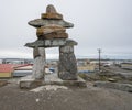 Inuksuk (Inukshuk) Overlooking Rankin Inlet