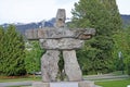 Inuksuk statue, Canada Royalty Free Stock Photo