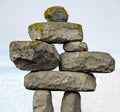 Inuksuk - A Stone Sculpture in the form of a Person - along the