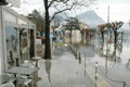 The inundation of lake Lugano