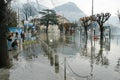 The inundation of lake Lugano