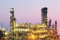 Inustry - Oil Refinery, Petrochemical plant Royalty Free Stock Photo