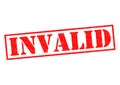 INVALID Royalty Free Stock Photo