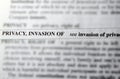 invasion of privacy Royalty Free Stock Photo