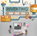 Inventing Innovation Create Creative Process Concept