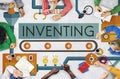 Inventing Innovation Create Creative Process Concept Royalty Free Stock Photo