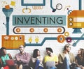 Inventing Innovation Create Creative Process Concept