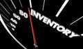 Inventory Product Stock Available Merchandise Speedometer