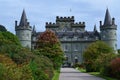 Inveraray Castle in Argyll Scotland Royalty Free Stock Photo