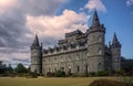 Inveraray Castle near Inveraray in the county of Argyll, in western Scotland Royalty Free Stock Photo