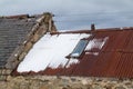 This is a scene of a long disused Farm and its house within the Cairngorms.