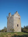 Invermark castle remains, Angus, Scotland.