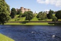 Inverness Castle about the river Ness in the Highlands Royalty Free Stock Photo