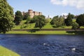 Inverness Castle about the river Ness in the Highlands