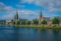 Inverness cityscape Royalty Free Stock Photo