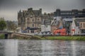 Inverness landscape before thunderstorm, Scotland